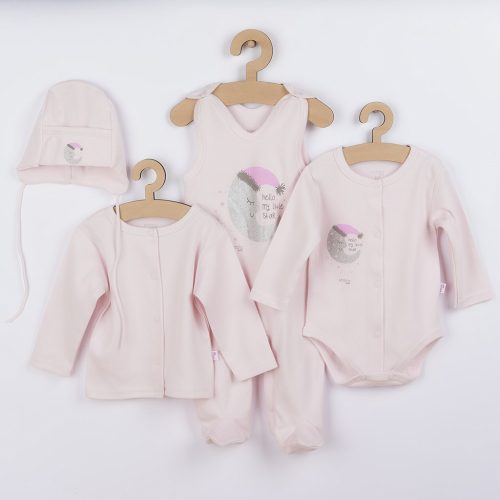 4-részes baba együttes Koala Moon rózsaszín