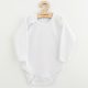 Body hosszú ujj New Baby II - fehér
