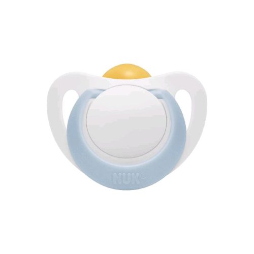NUK Star baba cumi latex 0–6 h, kék