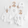 5-részes baba együttes újszülötteknek New Baby Classic fehér