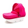 Játék babakocsi New Baby COMFORT rózsaszín pöttyös