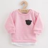 Baba együttes póló és szabadidő nadrág New Baby Brave Bear ABS rózsaszín