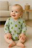 Csecsemő muszlin patentos body New Baby Avocado