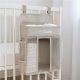 Kiságy szervező TinyTidy New Baby szürke