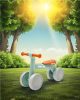Gyerek futóbicikli Baby Mix Bunny Hop Ultralight zöld