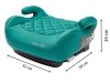 Autós ülésmagasító BABY MIX HERO Plus ISOFIX I-SIZE emerald