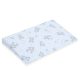 Baba párna huzat- ék alakú New Baby BASIC 59x37cm blue