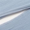 Muszelin Baba párna huzat- ék alakú New Baby STANDARD 59x37cm  blue