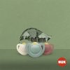 NUK For Nature latex cumi 0–6 h 2 db box zöld