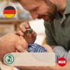 NUK For Nature latex cumi 0–6 h 2 db box zöld