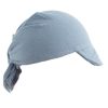 Nyári muszlin baba fejkendő napellenzővel New Baby blue