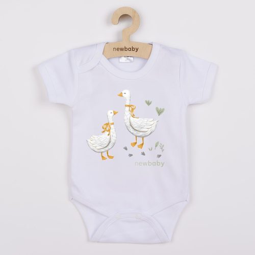 Baba body nyomtatással New Baby Libák - rövid ujjú