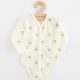 Baba Biopamut hosszú ujjú patentos body New Baby Olives