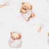 2-részes ágyneműhuzat New Baby Sweet teddy bear 90/120 cm pink