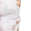 Gyerek pólya New Baby Sweet teddy bear 80x80 cm pink