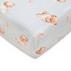Pamut kiságyba való lepedő pamut New Baby Sweet teddy bear 120x60 cm grey