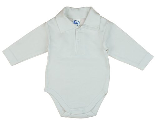 Galléros hosszú ujjú baba body