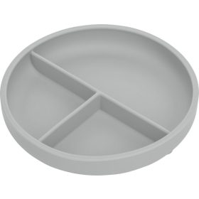 FreeON osztott szilikon tányér-gray
