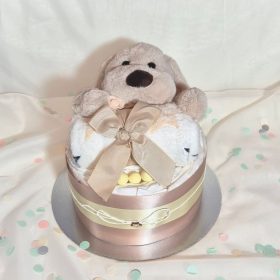   Kutyusos pihe-puha pelenkatorta - unisex, kisfiúknak és kislányoknak