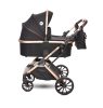 Lorelli Glory multifunkciós babakocsi + adapter - Black Diamond