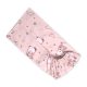 Lorelli gumis lepedő 60x120 + 15cm - Pink Ballerina Bear
