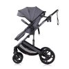 Chipolino Amore babakocsi mózessé alakítható sportrésszel - Cloud grey