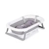 Chipolino Isla összecsukható kád hálós babatartóval 81 cm - Grey