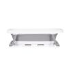 Chipolino Isla összecsukható kád hálós babatartóval 81 cm - Grey