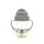 Baby Care szívószálas itató fogantyúval 275ml - Grey/Yellow