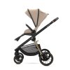 Lorelli Bianca 3az1-ben újszülött babakocsi Lorelli Aria Luxe hordozóval - Beige (2 doboz)