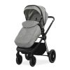 Lorelli Bianca 3az1-ben újszülött babakocsi Lorelli Aria Luxe hordozóval - Grey (2 doboz)
