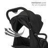 Lorelli Fresh sport babakocsi 22 kg-ig - Black Pearl