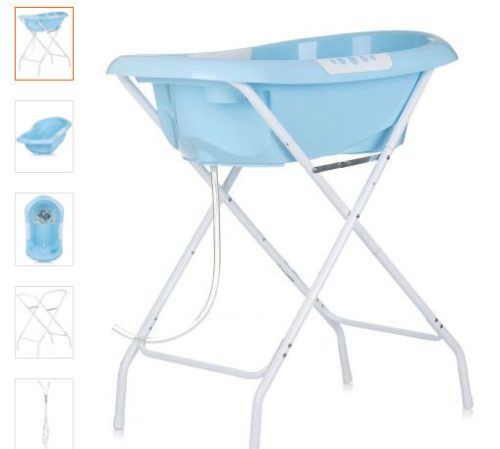 Chipolino Noemi kád leeresztő dugóval 87cm - blue